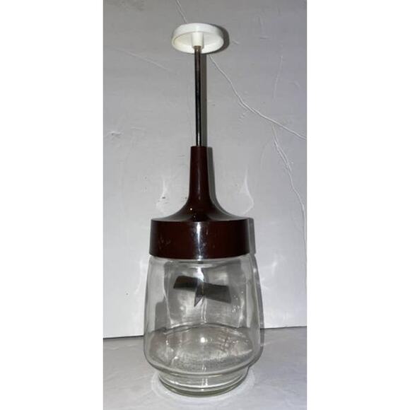 Vintage Federal Housewares Glass Food-Nut Chopper EUC - Picture 1 of 2